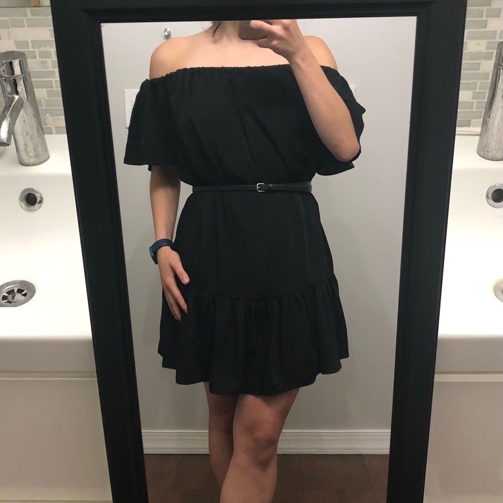 NWT Banana Republic Black Swing Dress (size:small)